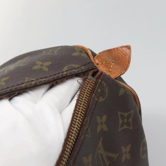 LOUIS VUITTON Monogram Speedy 35 Hand Bag - Picture 12 of 16